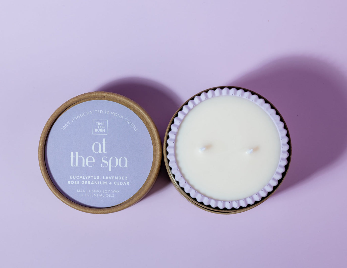 At the Spa - Handcrafted Candle - The Classic Collection - Candle