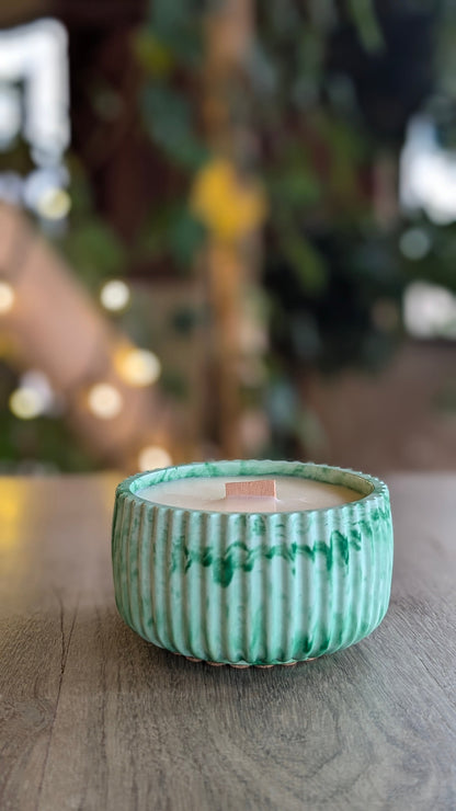 Basil Lemon Mint & Orange 40 Hour Candle - Candle