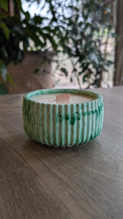 Basil Lemon Mint & Orange 40 Hour Candle - Candle