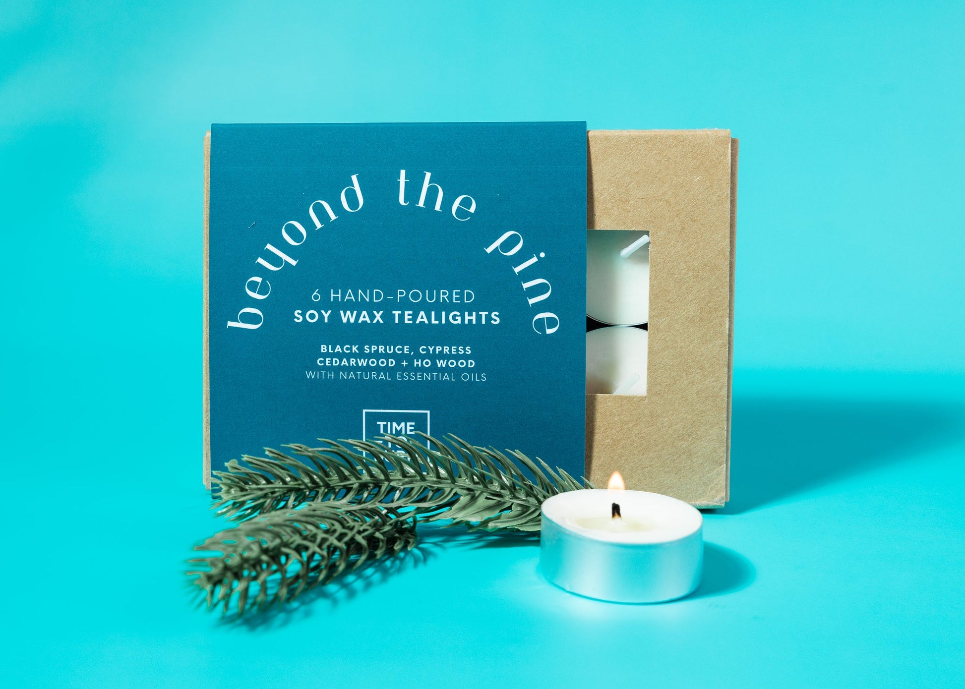 Beyond the Pine: Gift Box of 6 Tealights - Tealights