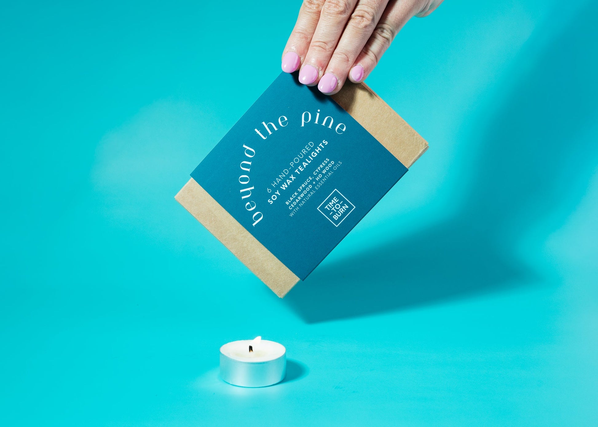Beyond the Pine: Gift Box of 6 Tealights - Tealights