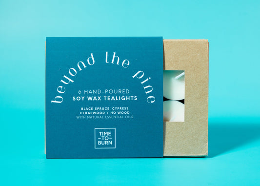 Beyond the Pine: Gift Box of 6 Tealights - Tealights