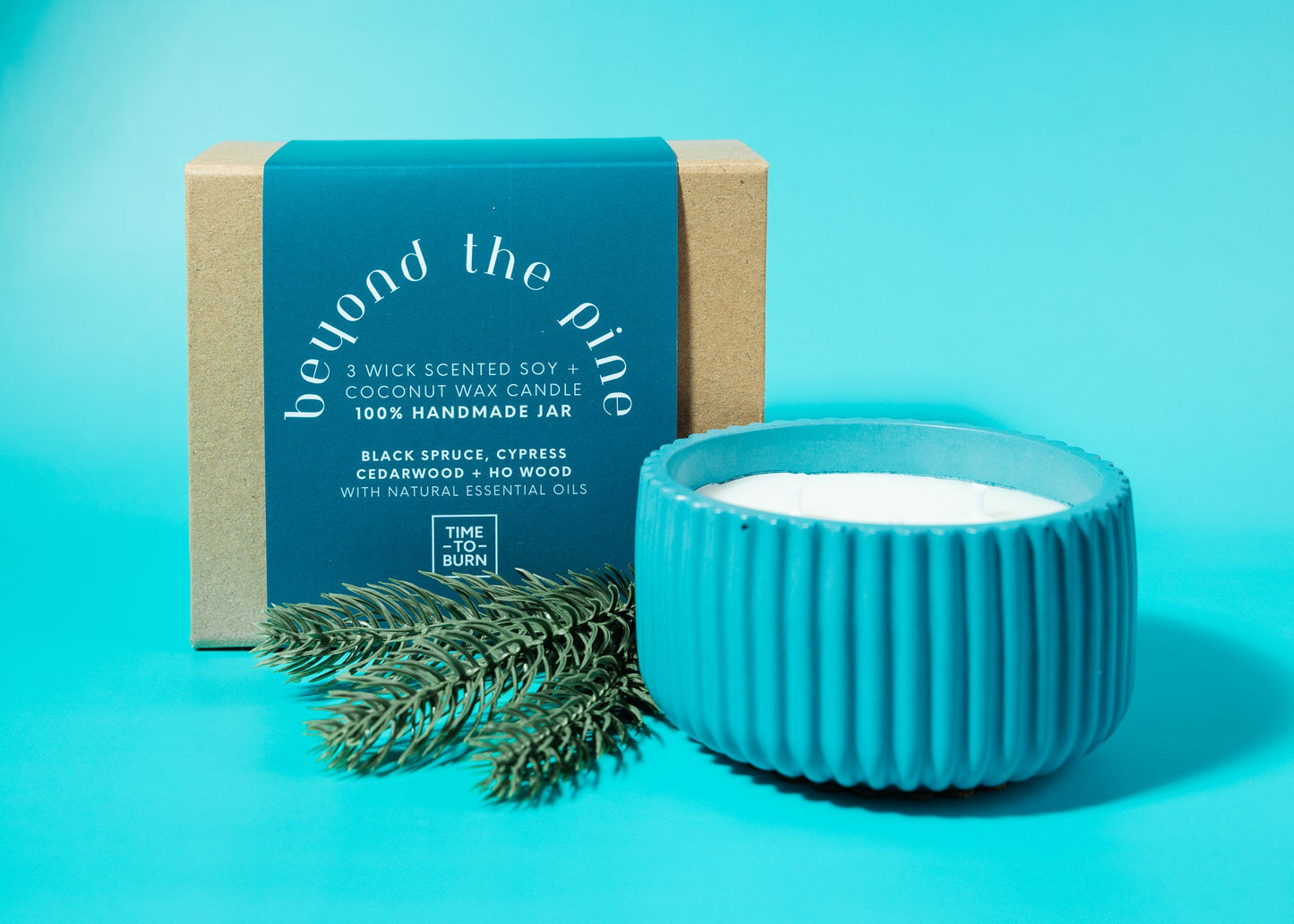 Beyond the Pine - Handcrafted Candle - The Triple Wick Collection - Candle