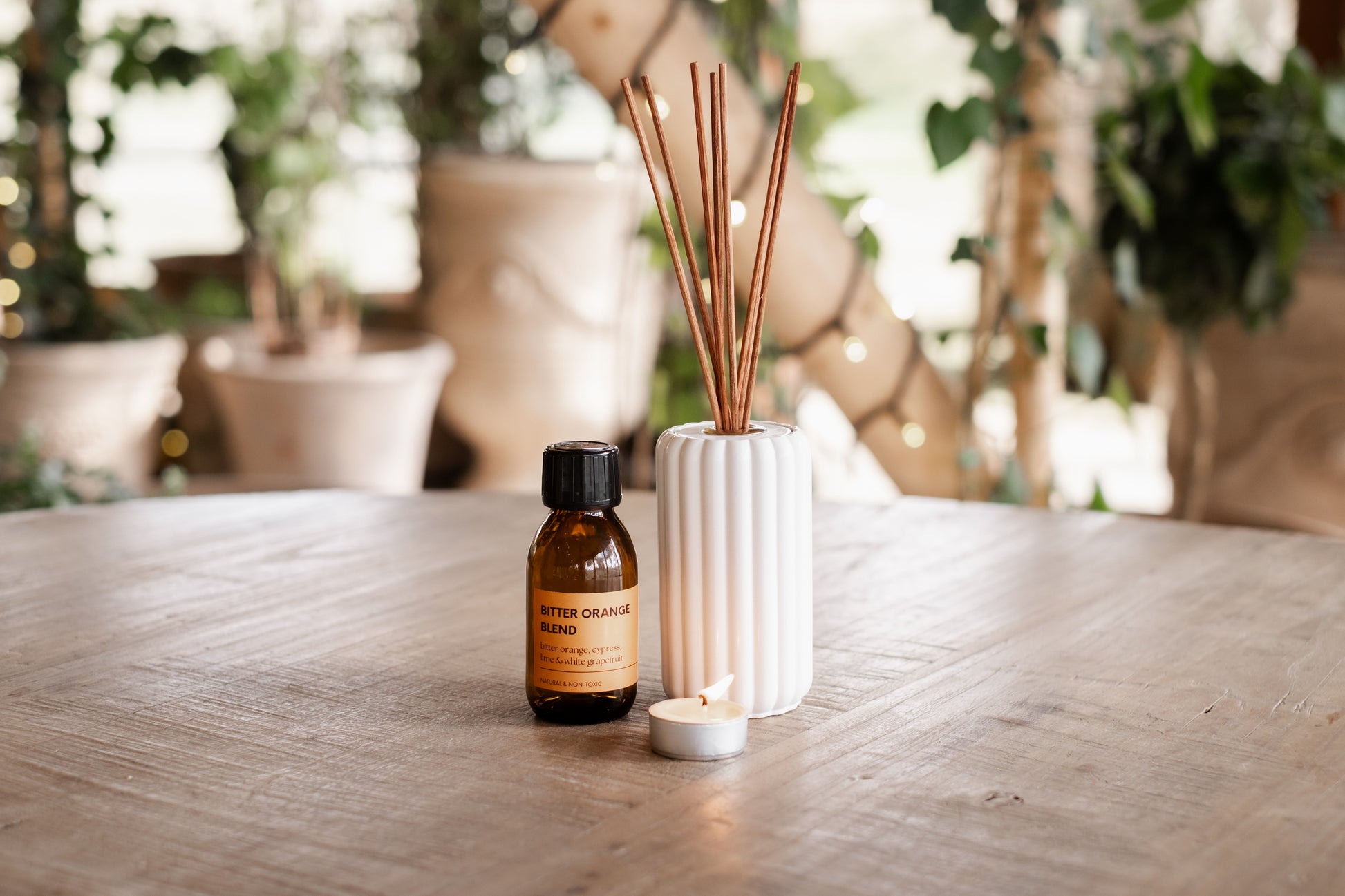 Bitter Orange Lime Cypress Reed Diffuser - Diffuser