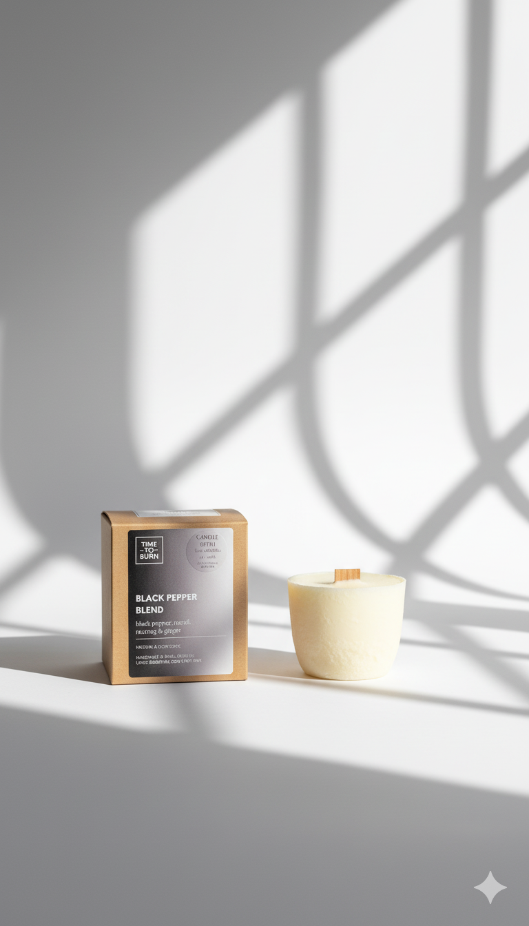 Black Pepper Ginger Neroli & Nutmeg 40 Hour Candle Refill - Candle Refills