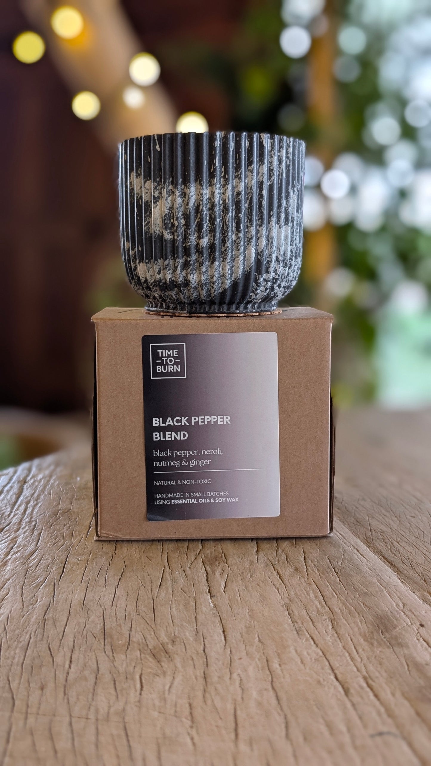 Black Pepper Neroli Nutmeg & Ginger | 40 Hour Refillable Candle - Candle