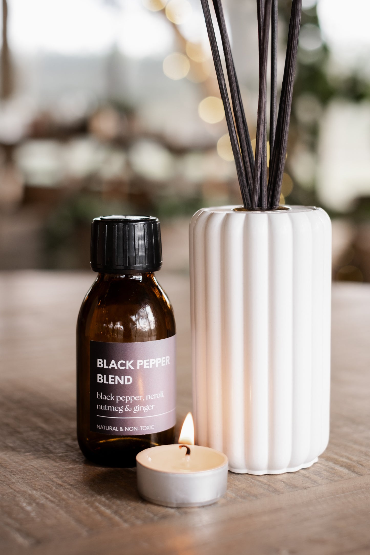 Black Pepper Neroli Nutmeg & Ginger Reed Diffuser - Candle