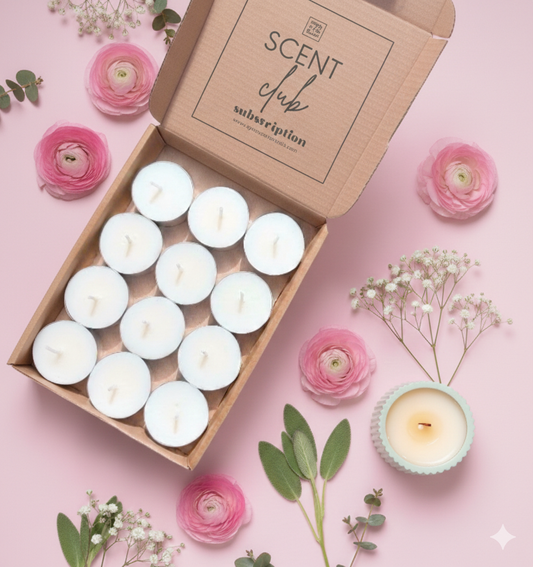 Box of 12 Tealights: Monthly Subscription - Tealights