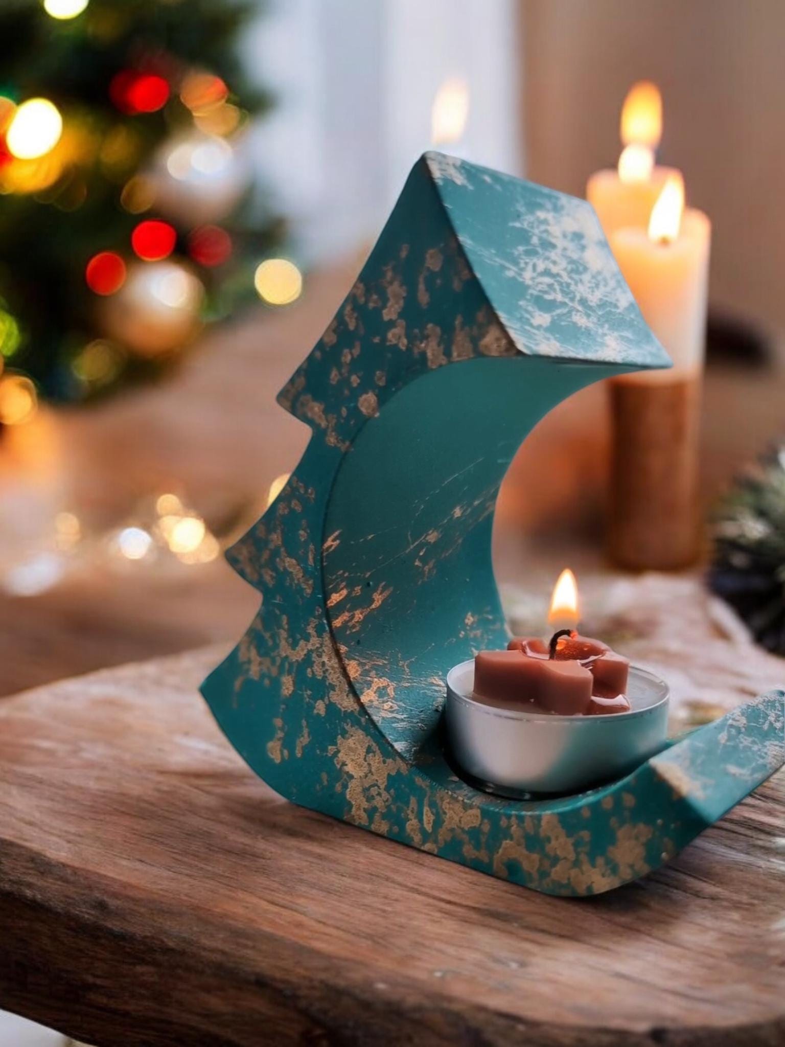 Christmas Tree Tealight Holder - Tealight Holder