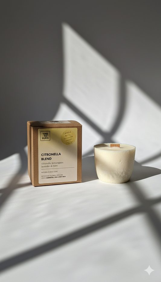 Citronella Lemongrass Mint & Lavender Refill for our 40 Hour Candle Jars - Candle Refills