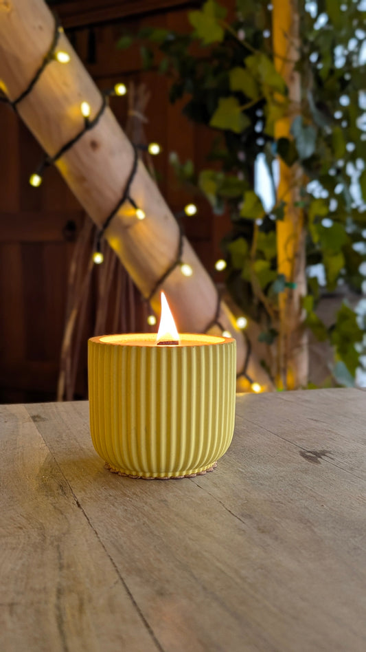 Citronella Mint Lemongrass - 40 Hour Refillable Candle - Candle