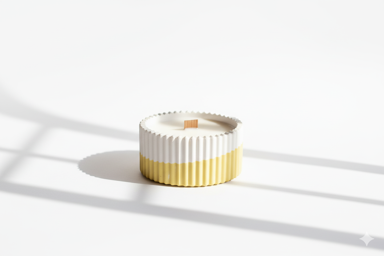 Citronella Mint Lemongrass & Lavender Refillable 15 Hour Candle - Candle