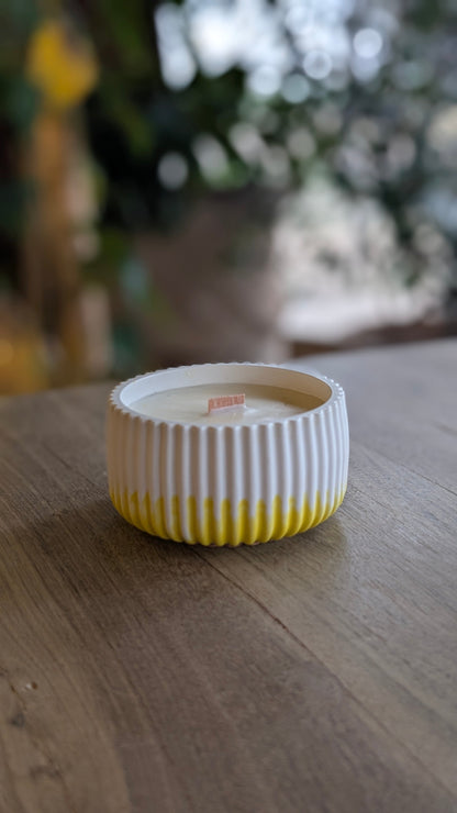 Citronella Mint Lemongrass & Lavender Refillable 15 Hour Candle - Candle