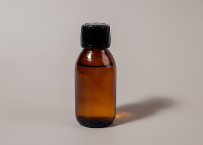 White Label Diffusers - 100ml Amber Glass Diffuser Bottle & Reeds