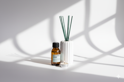 Eucalyptus Lavender Rose Geranium & Cedarwood Reed Diffuser - Diffuser