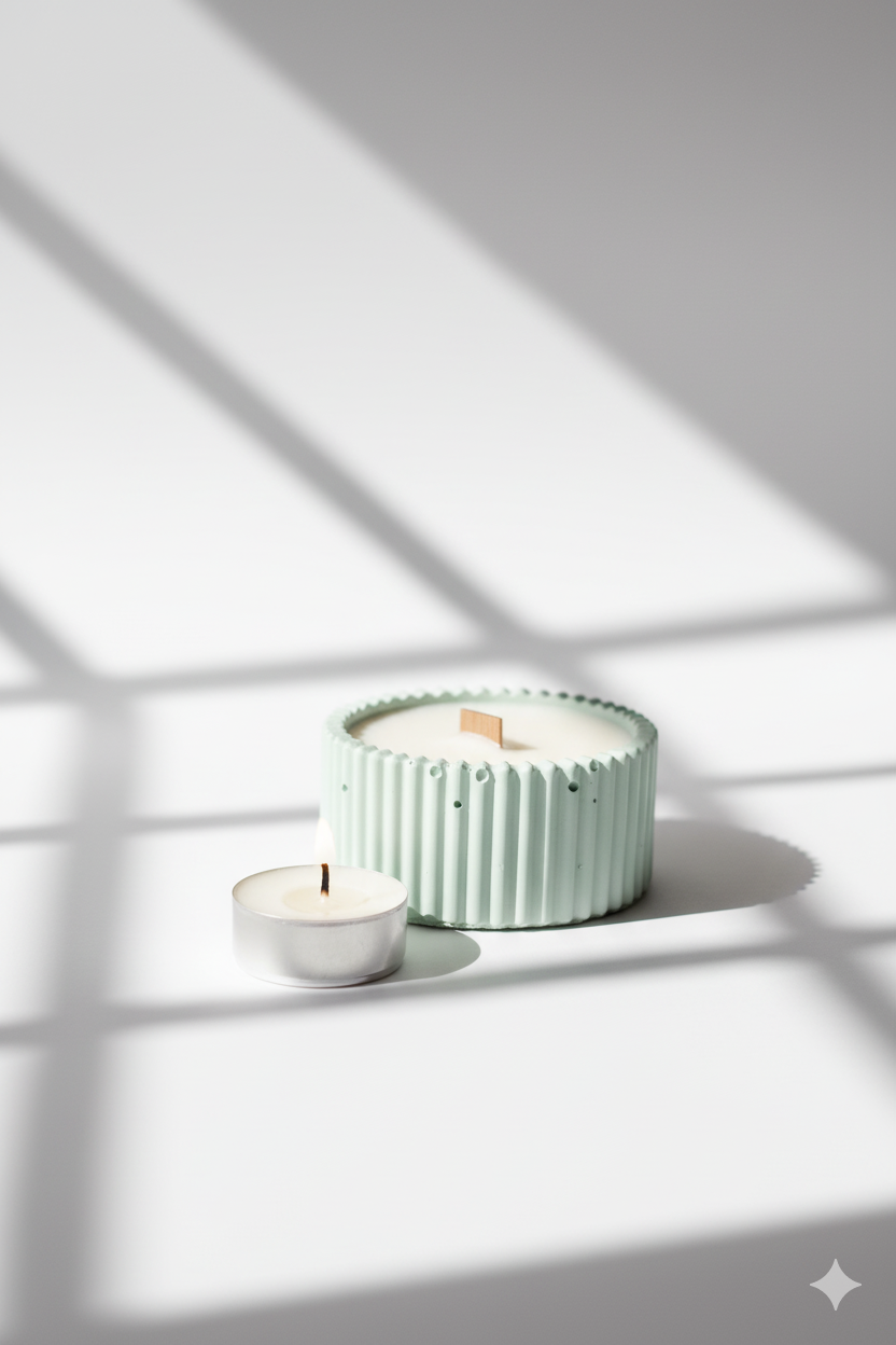 Eucalyptus Rose Geranium Lavender & Cedarwood | 15 Hour Candle - Candle