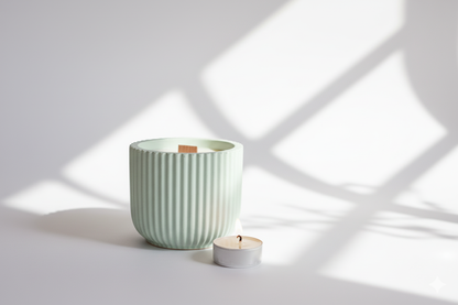 Eucalyptus Rose Geranium Lavender & Cedarwood | 40 Hour Refillable Candle - Candle