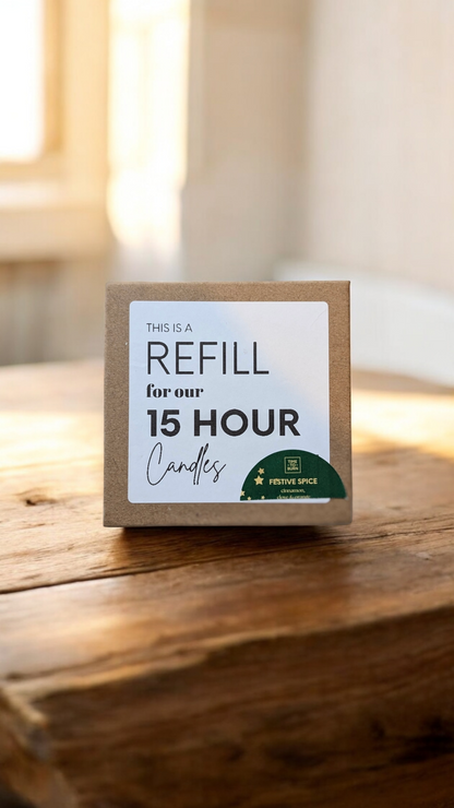 Festive Spice 15 Hour Candle Refill - Candle Refills
