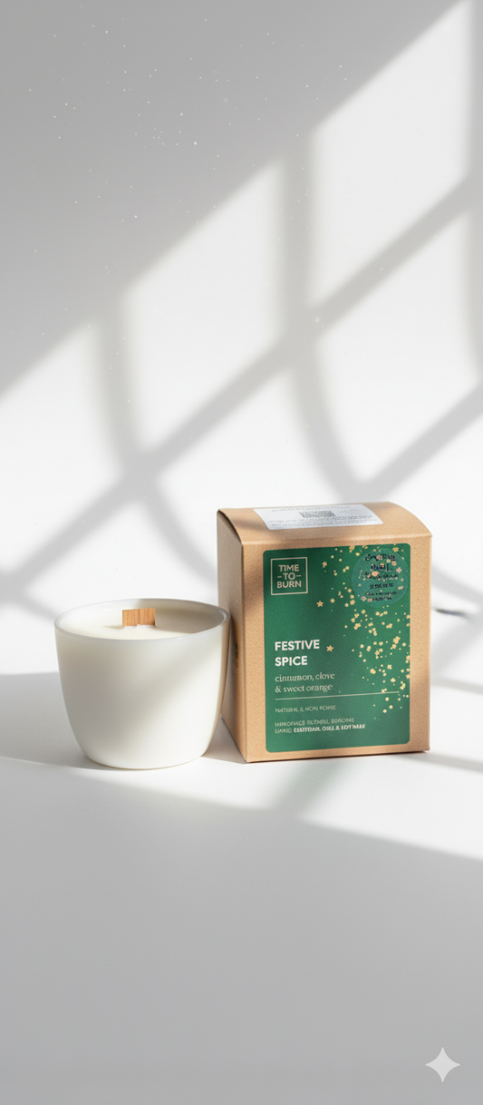 Festive Spice 40 Hour Candle Refill - Candle Refills