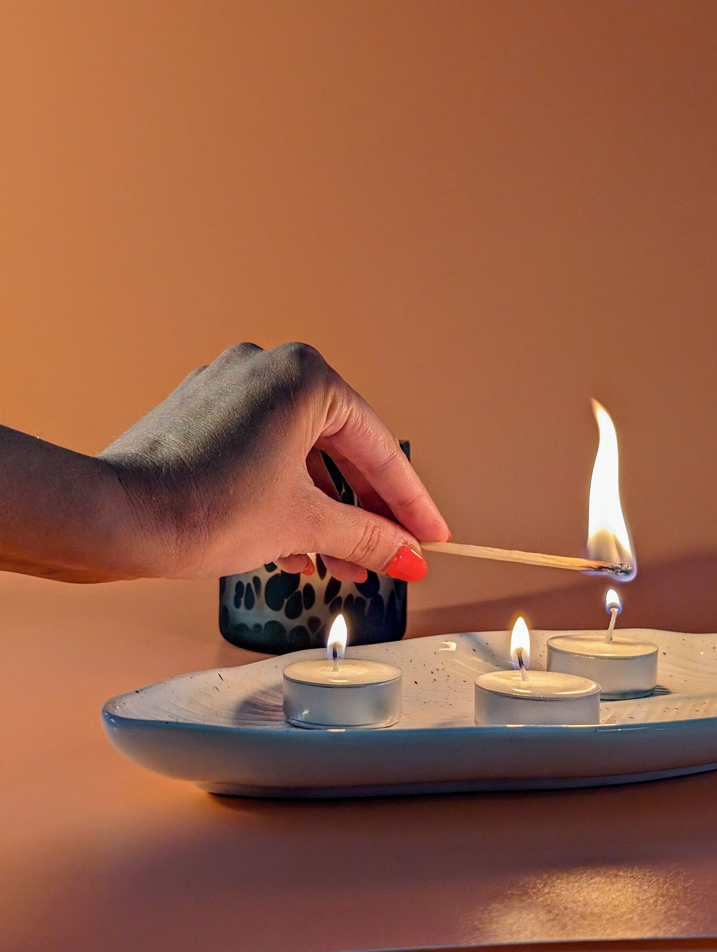 Festive Spice Tealights - Cinnamon Bark Clove & Sweet Orange - Tealights