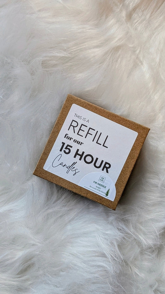 Fir Needle 15 Hour Candle Refill - Candle Refills