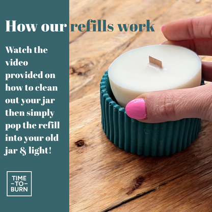 Fir Needle 15 Hour Candle Refill - Candle Refills