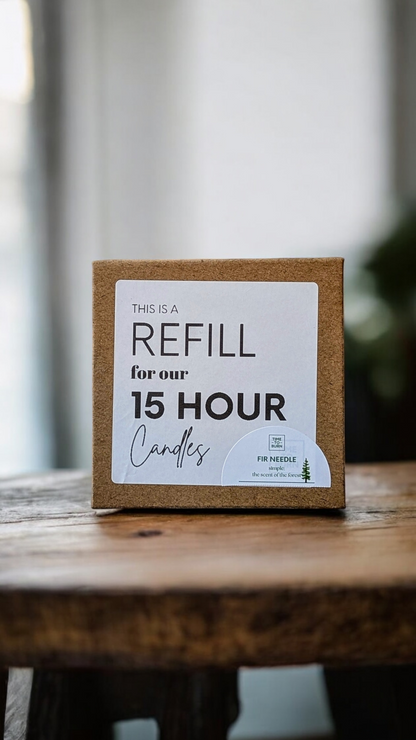 Fir Needle 15 Hour Candle Refill - Candle Refills