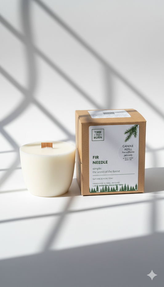 Fir Needle 40 Hour Candle Refill - Candle Refills