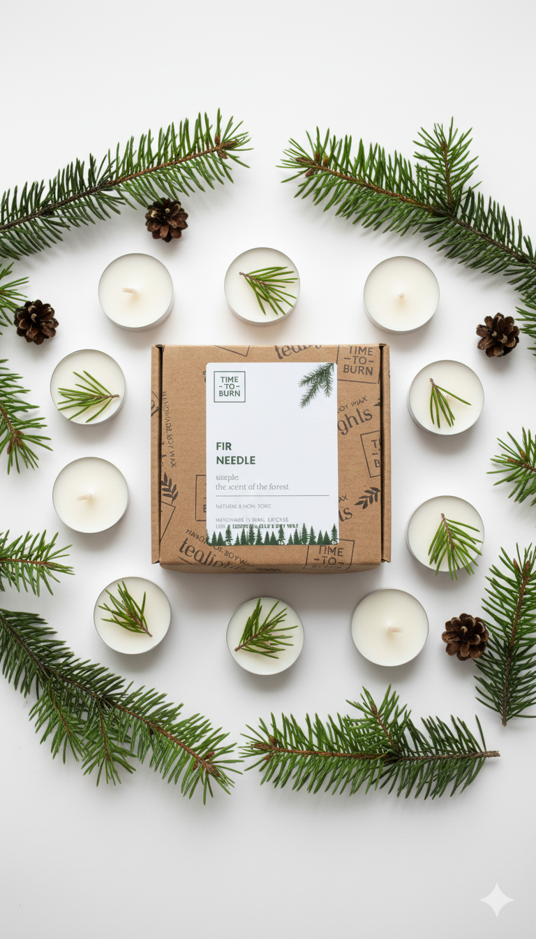 Fir Needle Tealights - Tealights