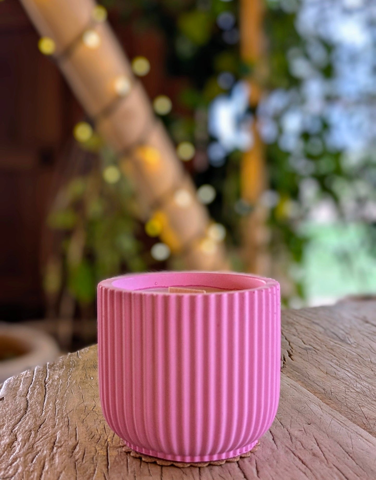 Flower Power - Clary Sage Neroli Lavender & Rose Geranium - 40 Hour Refillable Candle - Candle