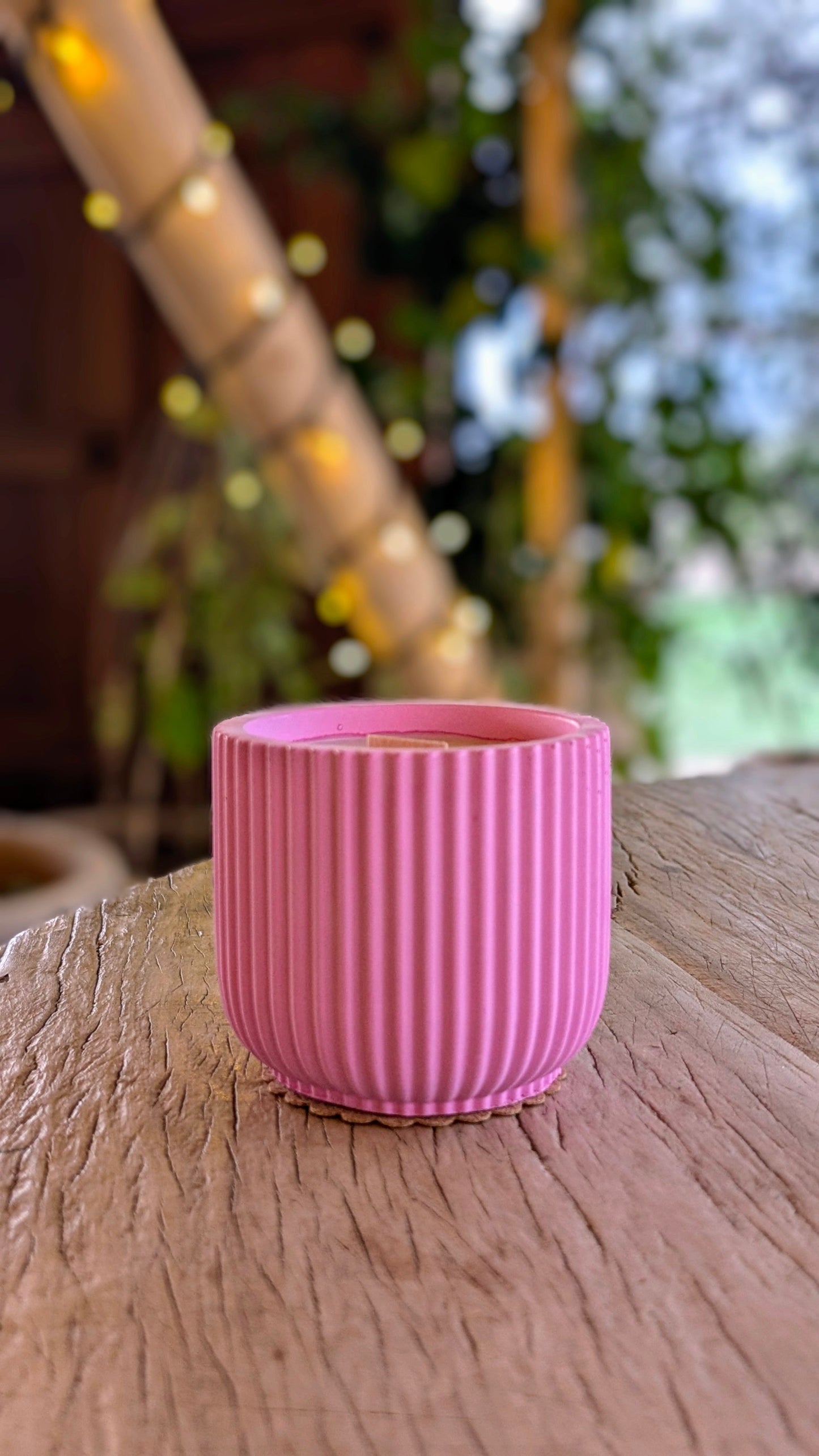 Flower Power - Clary Sage Neroli Lavender & Rose Geranium - 40 Hour Refillable Candle - Candle