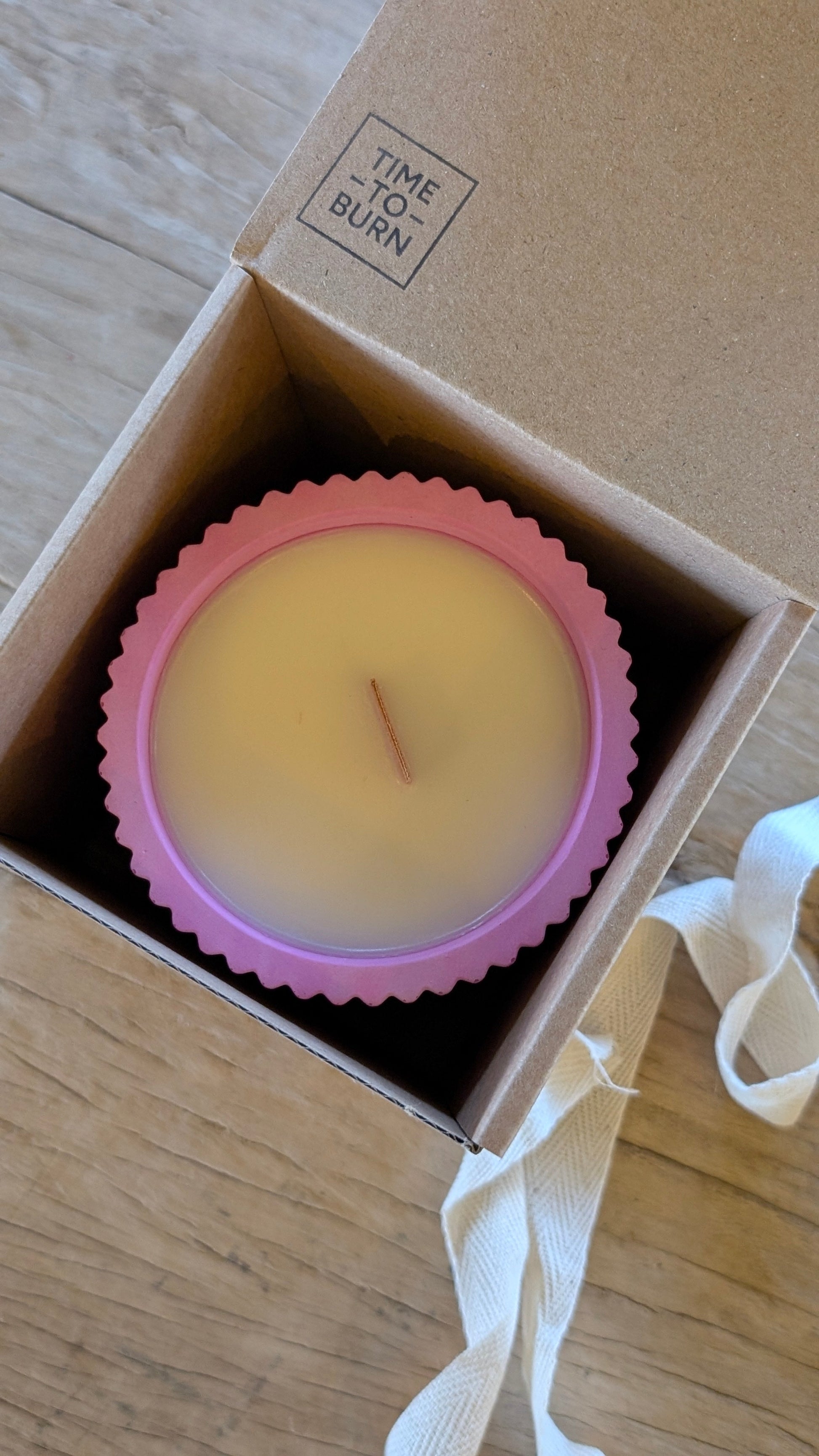 Flower Power - Clary Sage Neroli Lavender & Rose Geranium - 40 Hour Refillable Candle - Candle