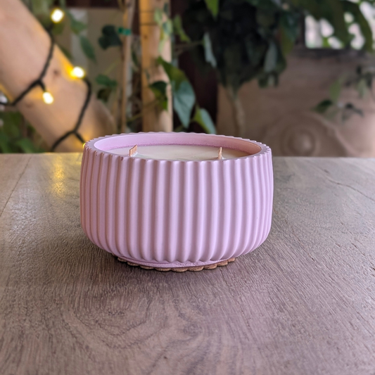 Flower Power - Clary Sage Neroli Lavender & Rose Geranium - 40 Hour Candle - Candle