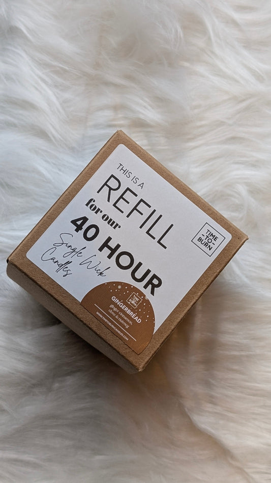 Gingerbread 40 Hour Candle Refill - Candle Refills