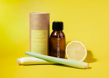 Golden Sanctuary: Reed Diffuser - Diffuser