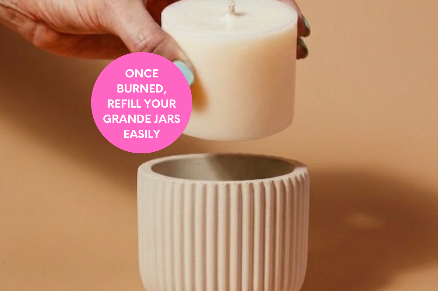 Under the Canopy: Grande Refillable Candle