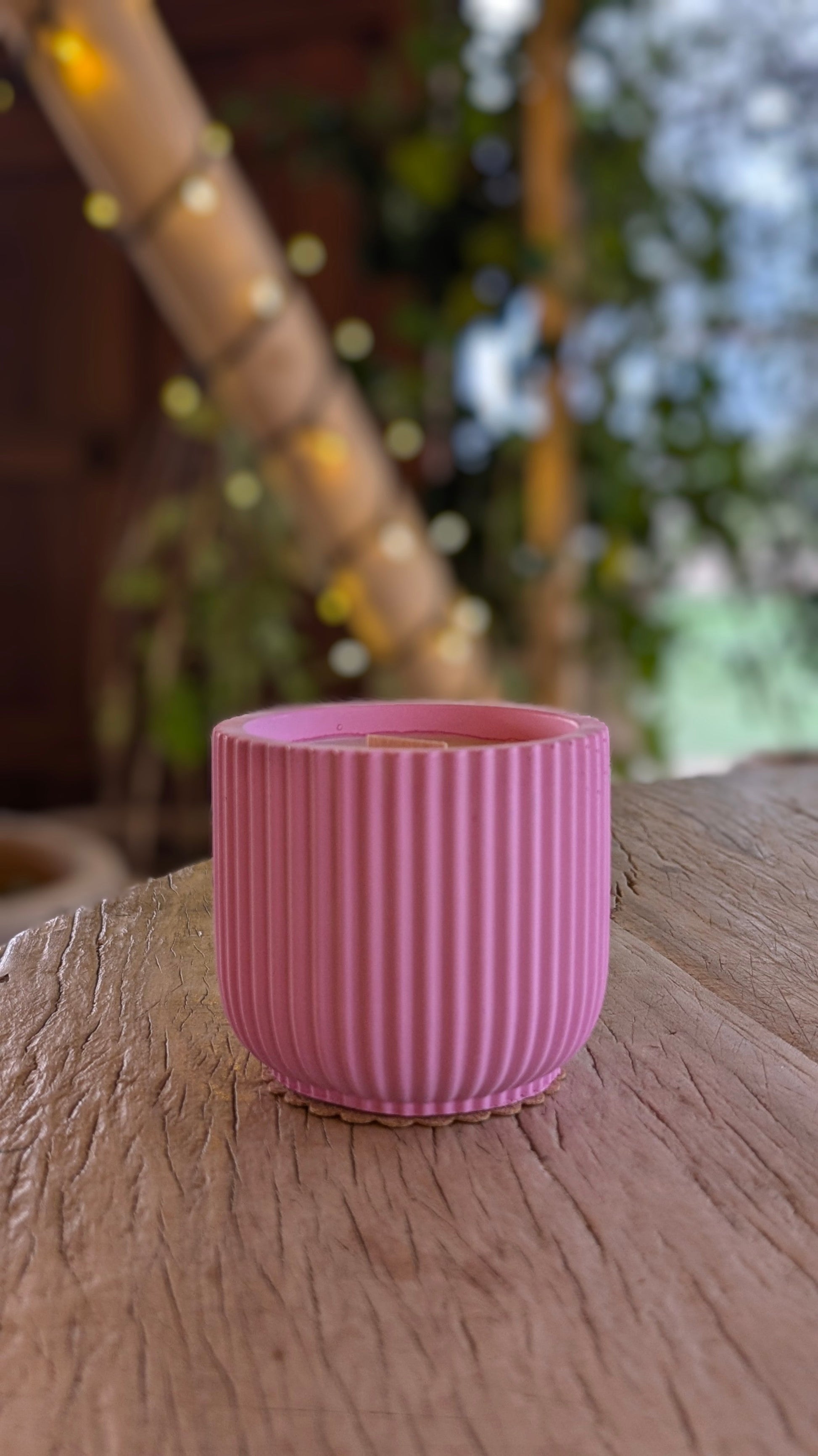 Home Candle Making Kit - Festive Spice / Light Pink