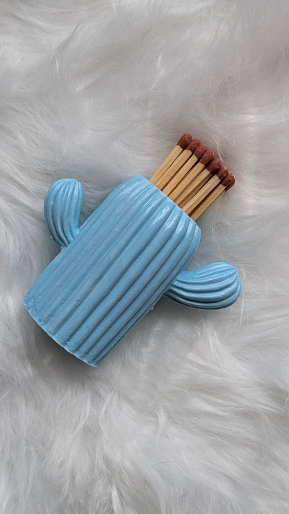 Last Chance to Buy - Clive the Cactai - Blue - Matches
