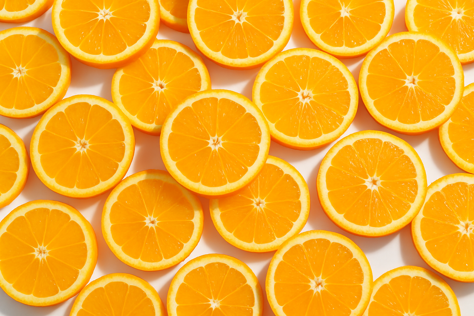 Lots of orange slices