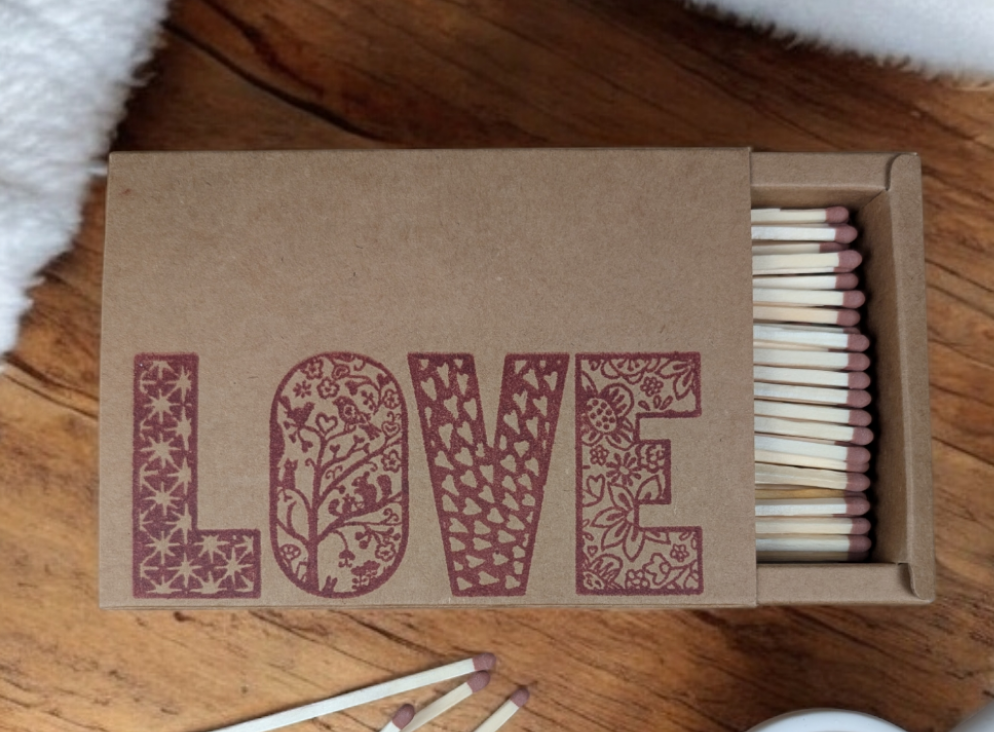 Luxury Love Match Box - Matches