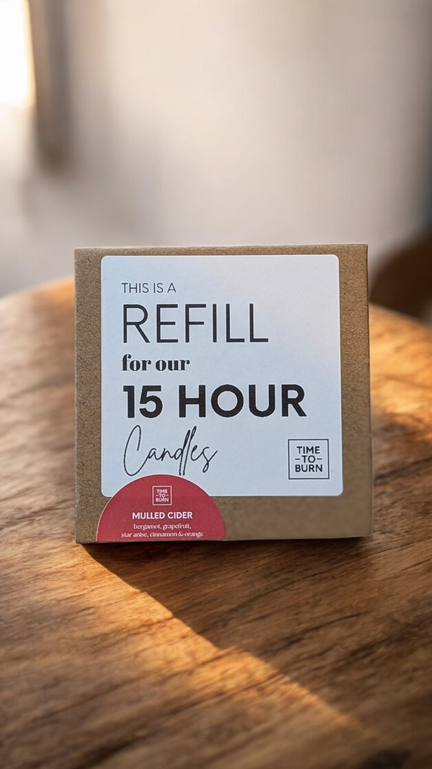 Mulled Cider 15 Hour Candle Refill - Candle Refills