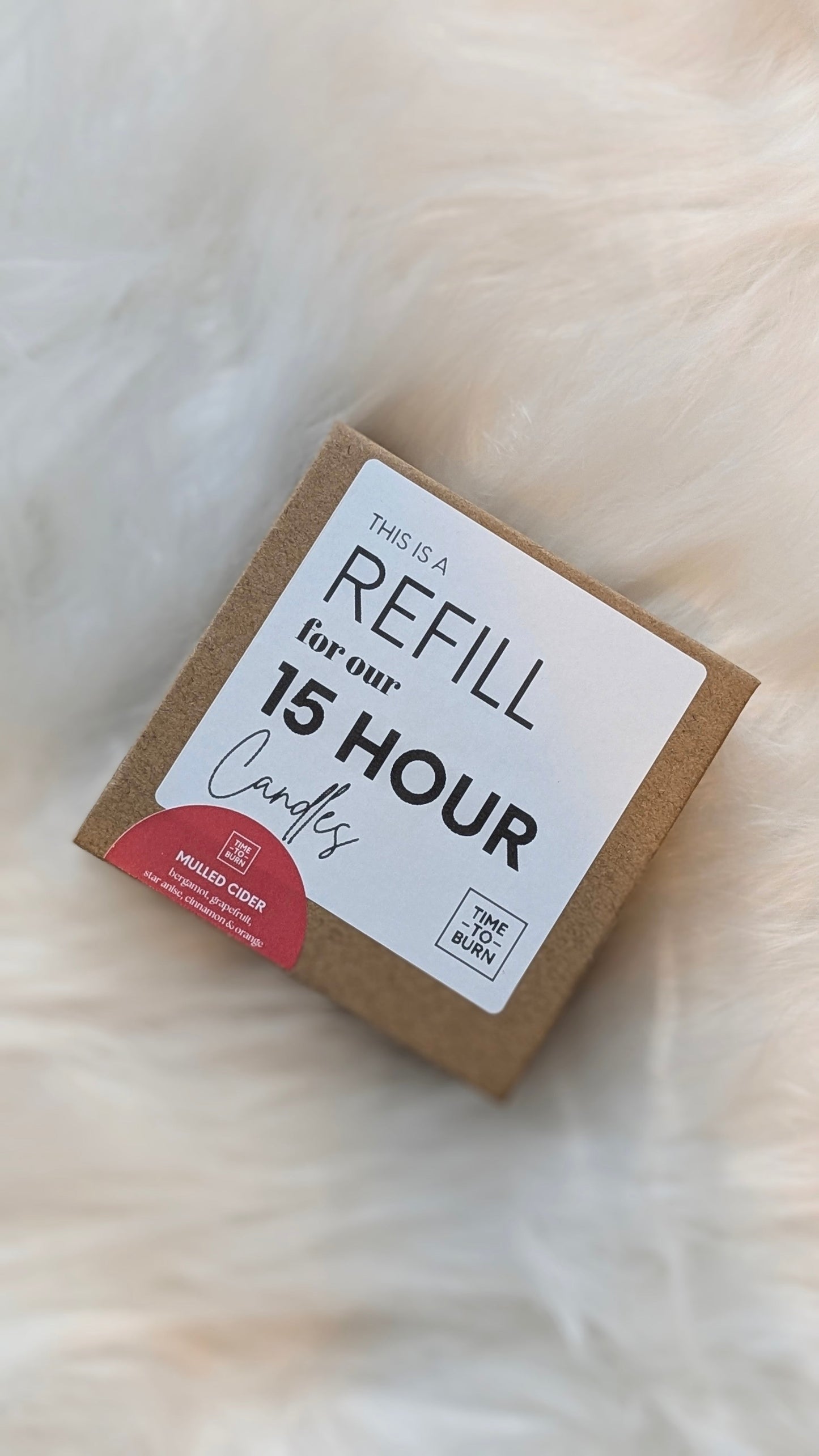 Mulled Cider 15 Hour Candle Refill - Candle Refills