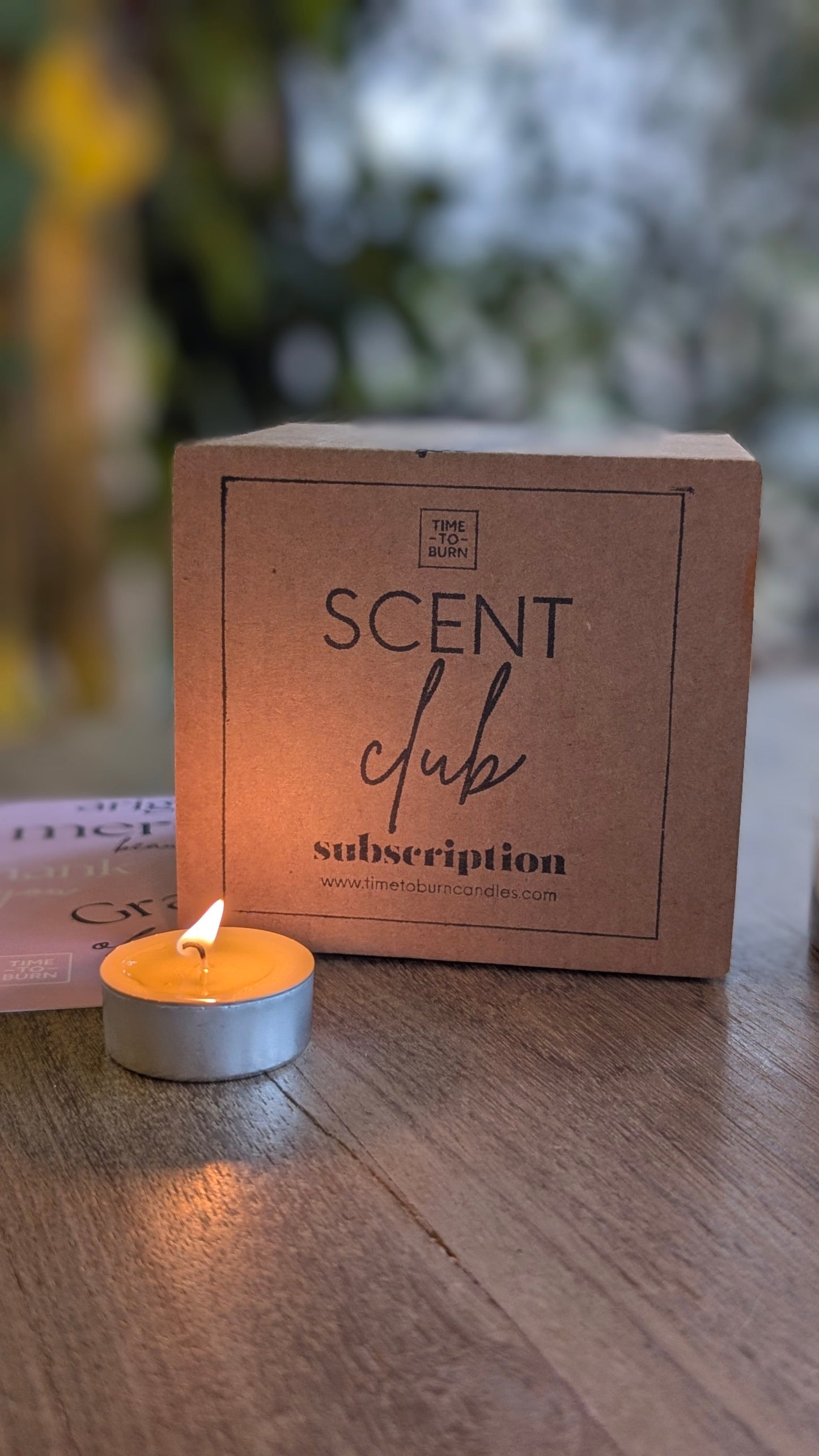 Refillable Candle - Monthly Subscription - Candle