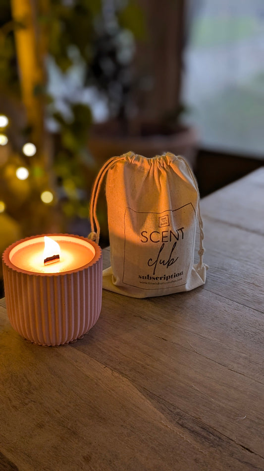 Refillable Monthly 40 Hour Candle Subscription - Candle