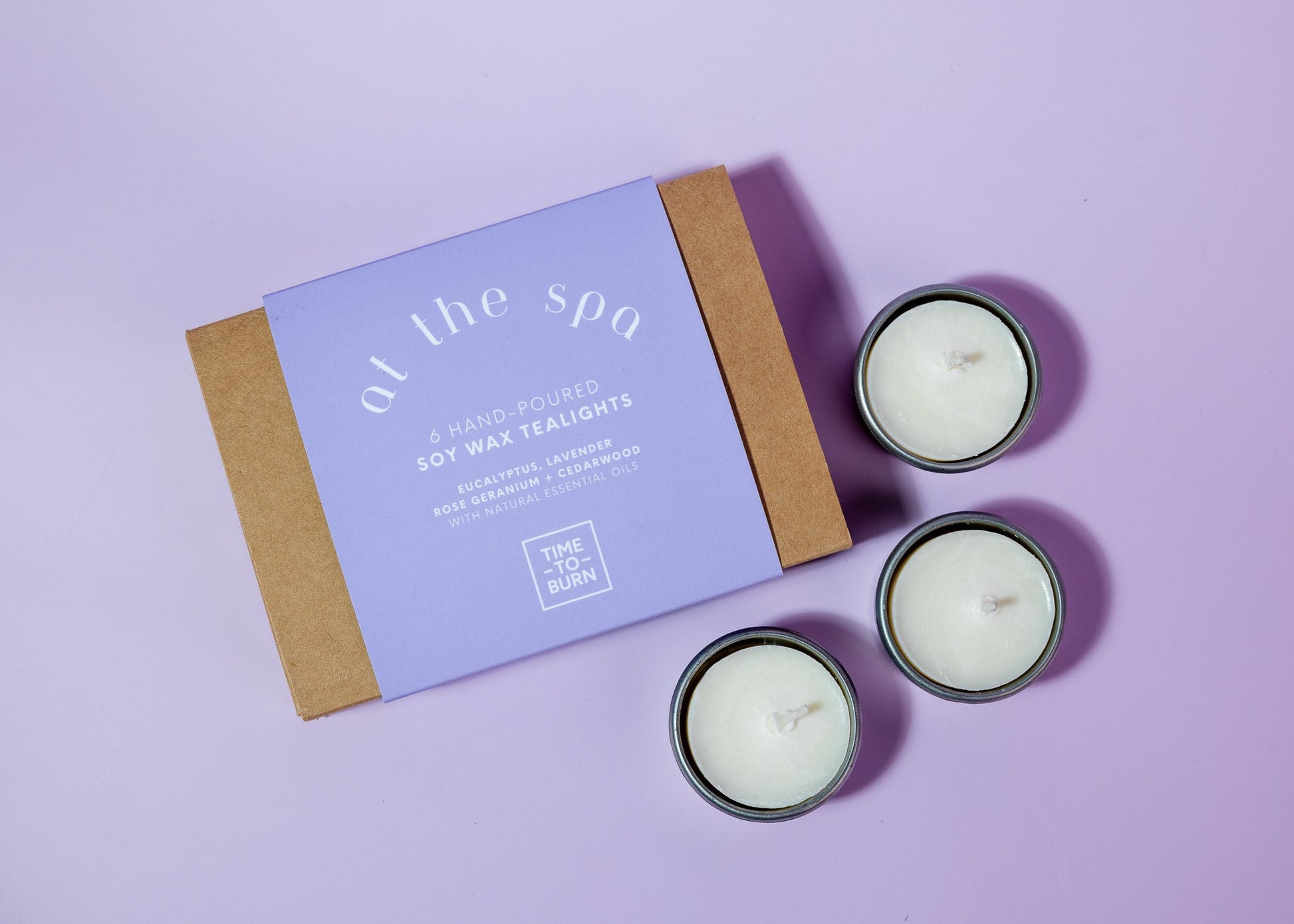 Refills for 8 Hour Tealight Cups - Scented + Unscented - Tealights