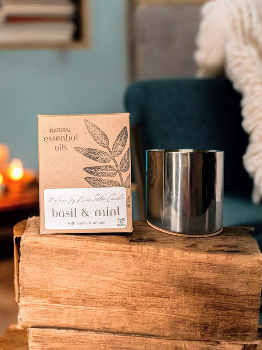 Basil Lemon & Mint Tester Candle