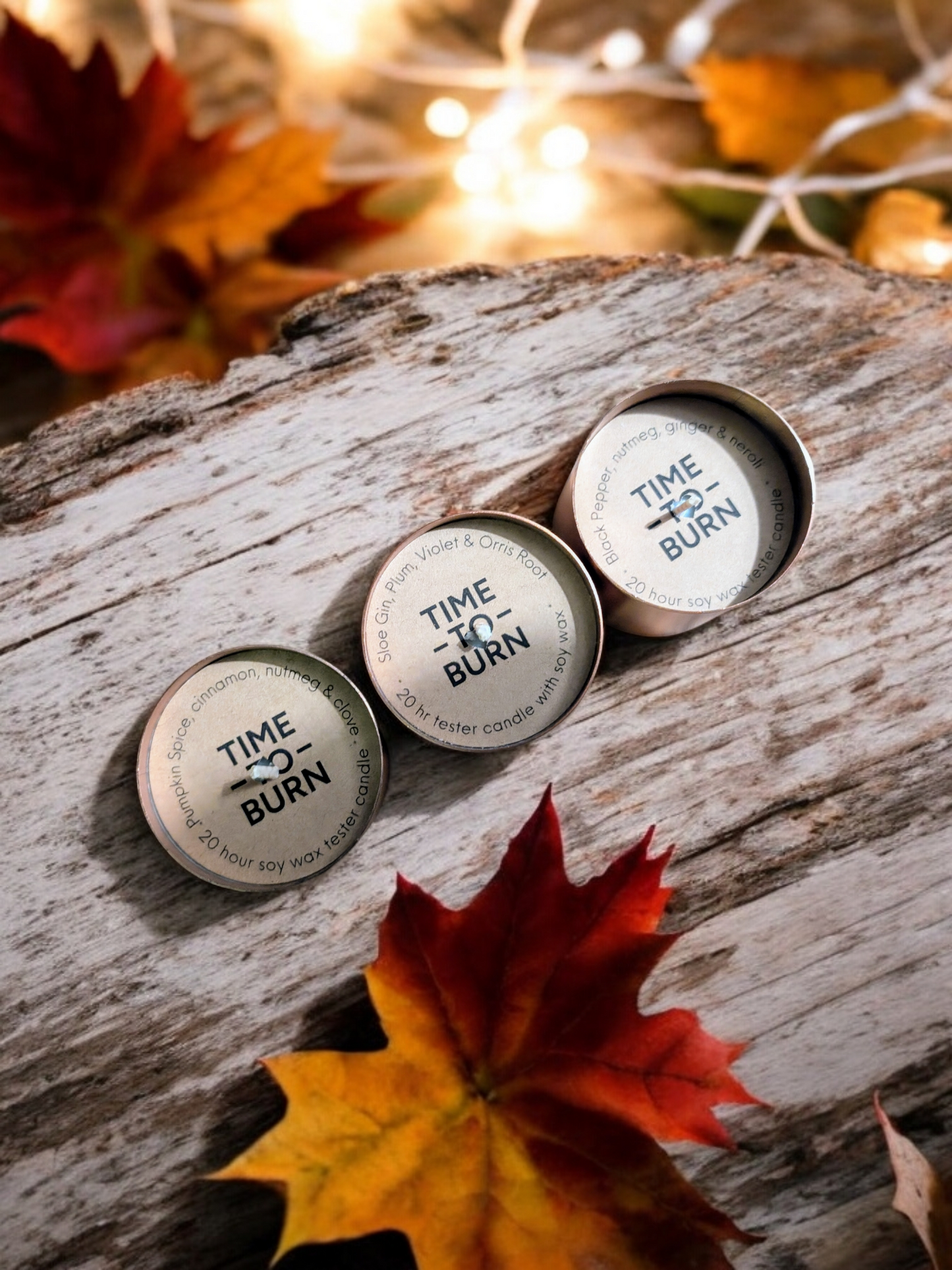 Autumn Time Tester Candles