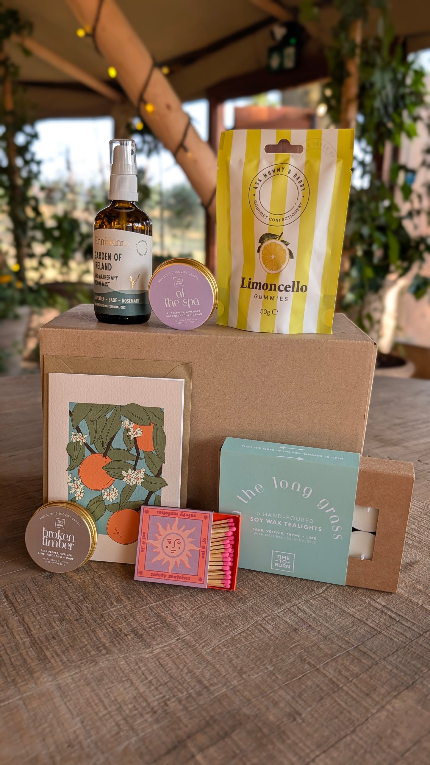 Sweet Sleep Gift Box: Lavender Pillow Spray, Tealights + More