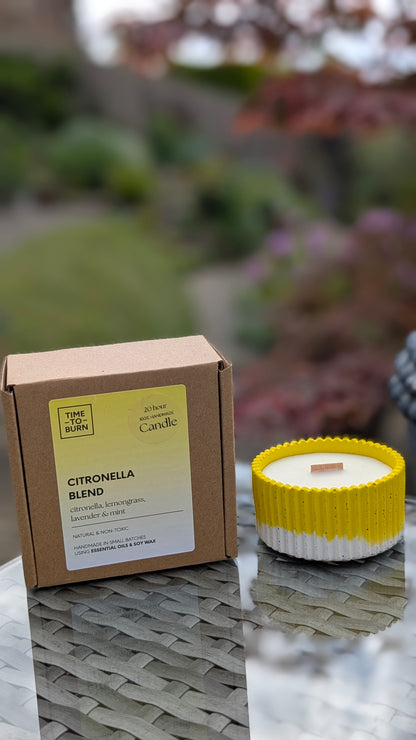 Citronella, Mint, Lemongrass & Lavender Candles