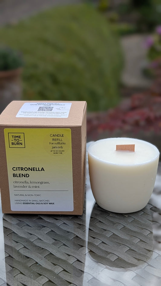 Citronella, Lemongrass, Mint & Lavender Amphora Candle Refill